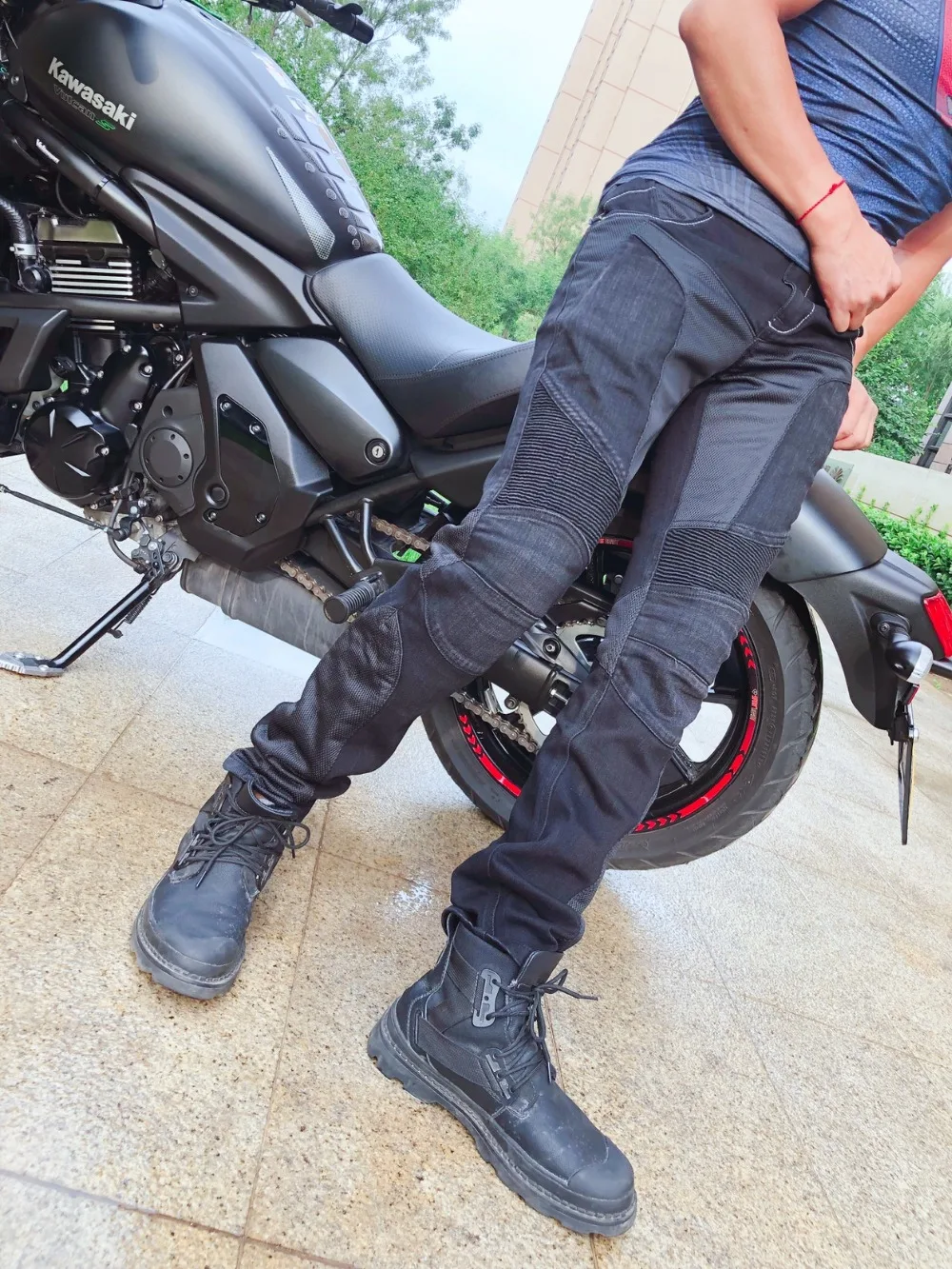 uglyBROS mesh jeans  UB01 black  3