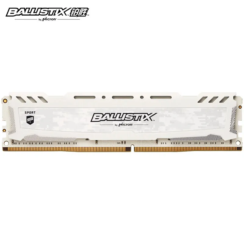 Спортивная память Ballistix Sport platinum DDR4 4 ГБ 8 16 32 2400 МГц 2666 3000 3200 MT/s 288 для