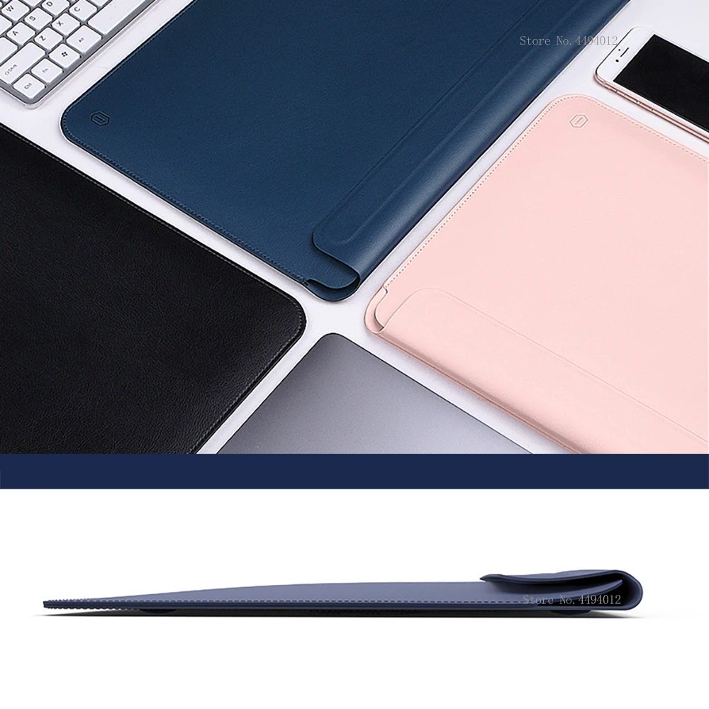 Сумка для ноутбука для MacBook Touch ID Air13 A1932 кожаный чехол для MacBook Air retina Pro 11 12 13 15 Ультратонкий чехол для ноутбука