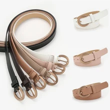 Shirt Belt Alloy Pin Buckle Belt All-match Decorative Belt Leather Belt Simplicity Clothing Accessories