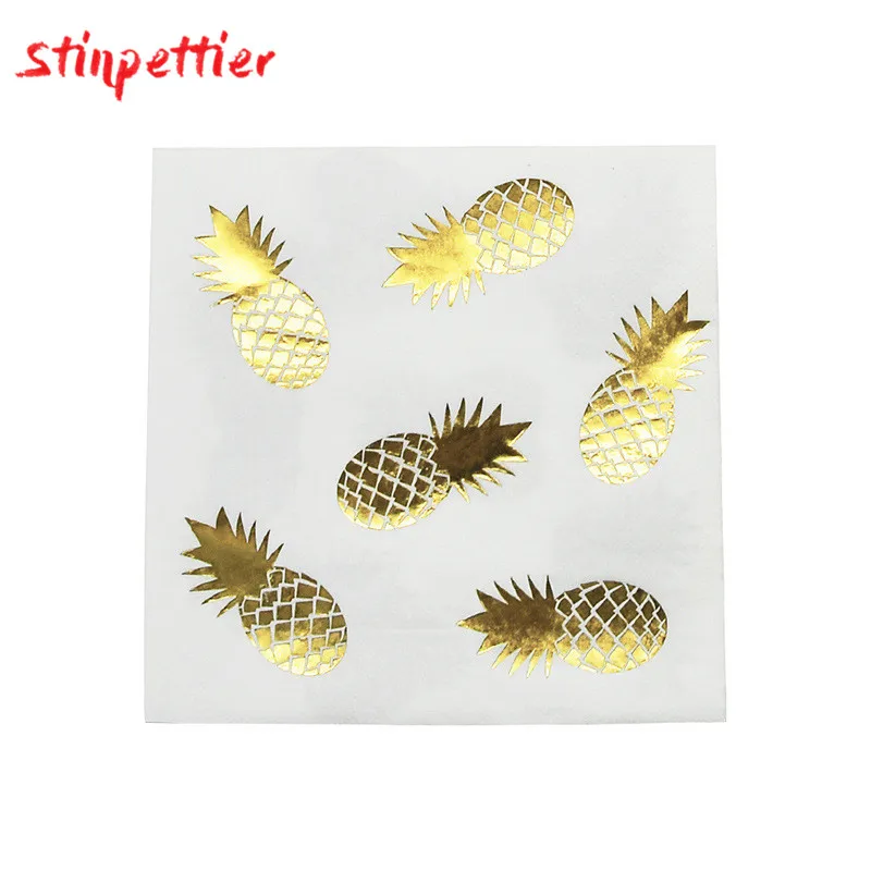 Disposable Tableware Gold Palm Leaf Plates Cups Straws Embossing Knife And Fork For Wedding Birthday Party Supplies ASD161 - Color: 16PCS paper