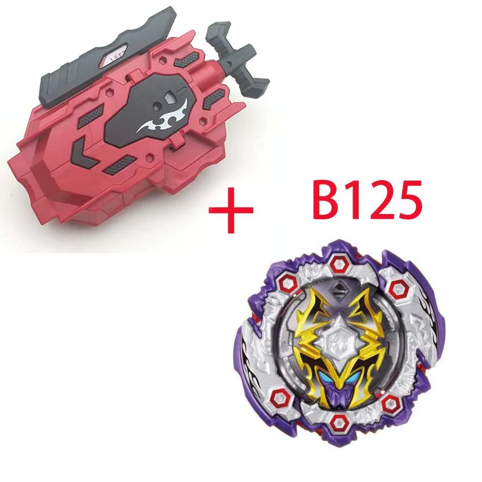 B-125 Стиль комплет Lanceurs Beyblade Burst B-129 B-130 Арена Jouet Vente Bey Lame et Bayblade Bable Vidange Fafnir Phoenix Blayblade - Цвет: B-125