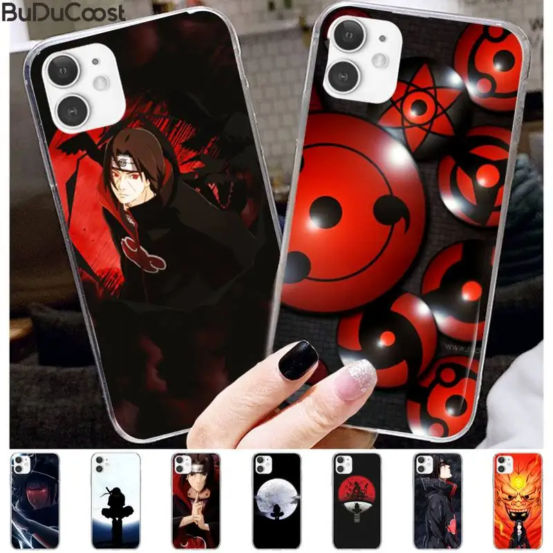 

Anime Naruto Uchiha Itachi Soft Phone Case Capa For iphone 11 Pro11 Pro Max X 8 7 6 6S Plus 5 5S SE cass
