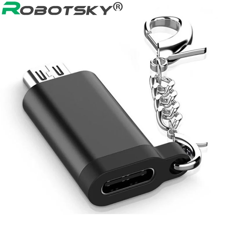 Адаптер USB Type C к Micro OTG быстрая зарядка конвертер для быстрой передачи данных Huawei