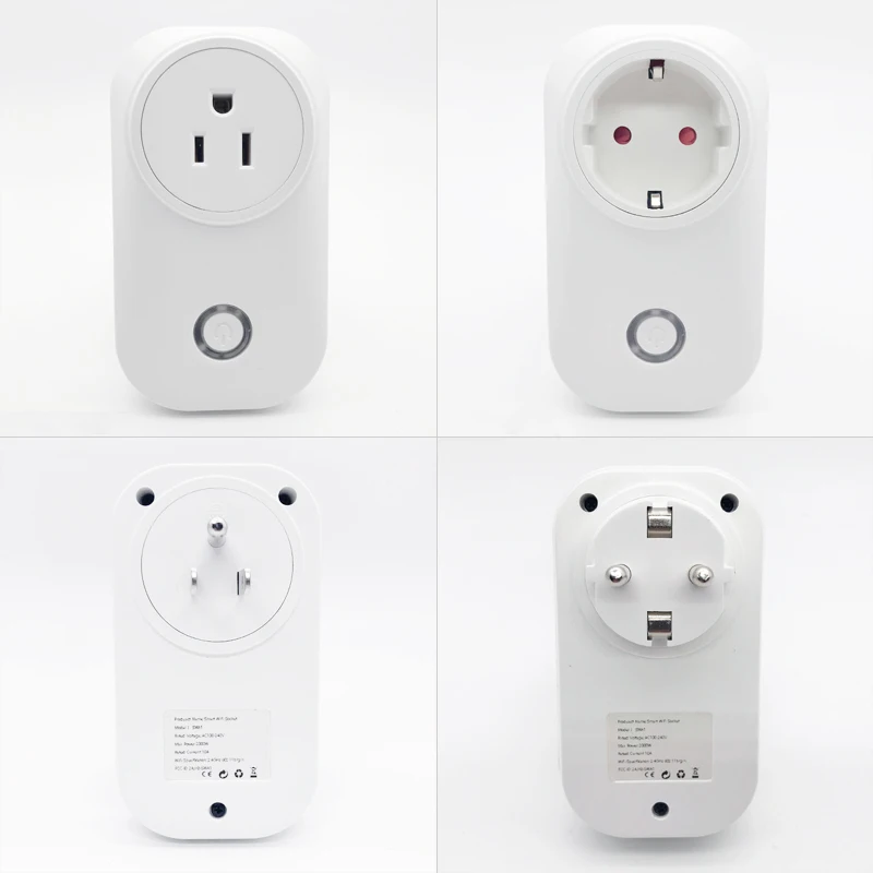 WiFi умная розетка US/UK/EU/AU беспроводной штекер розетки умный дом переключатель работа с Alexa Google Assistant iftt