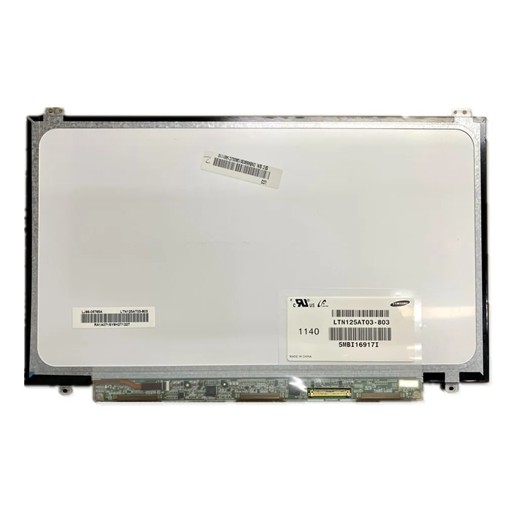 Polegadas Slim 40pins para Samsung 350u2b-a04 Np400b2b Np350u2a A01 Ltn125at03803 801 Laptop Lcd Tela Matriz do Painel 125 - Imagem 3