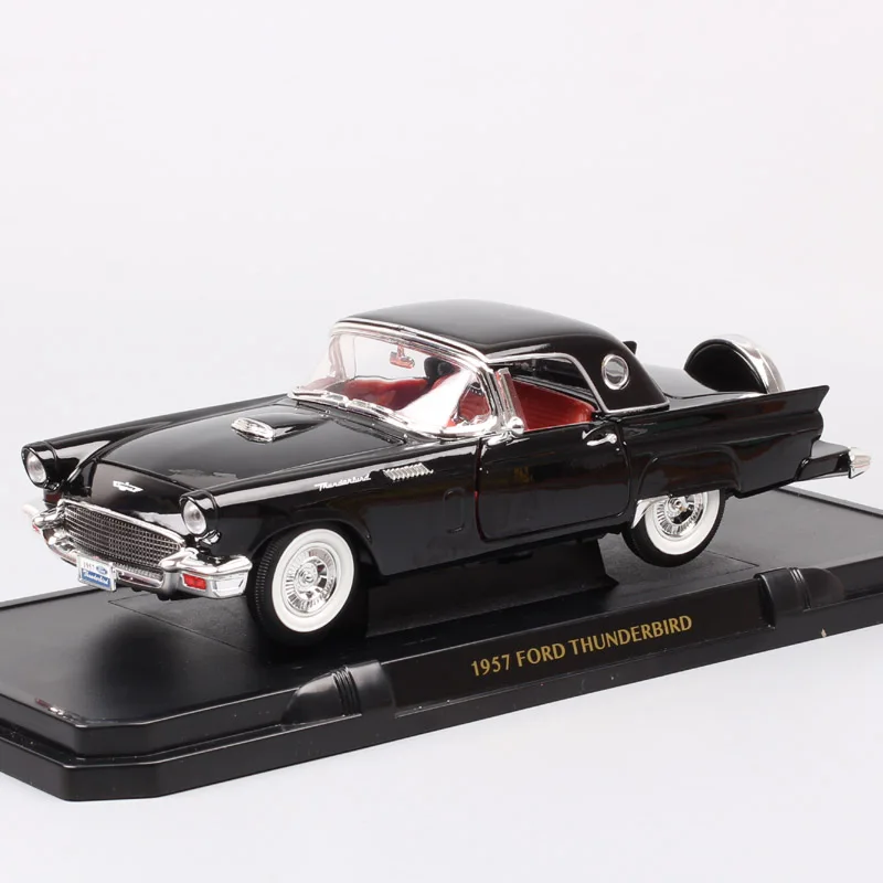 1/18 дорожные фирменные большие весы 1957 Ford Thunderbird винтажные Diecasts& Vehicles автомобили T-игрушка в виде птицы эскизы для мальчиков подарок