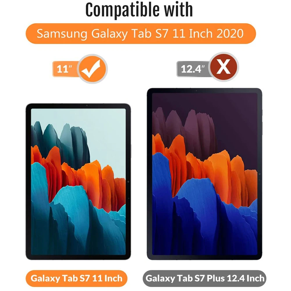 Защита экрана для Samsung Galaxy Tab S7 11 дюймов 2020 закаленное стекло T870 T875 без пузырьков