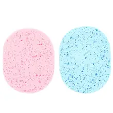 2 шт губка для очистки лица, губка для очистки лица, смывательная губка для мытья лица, косметическая губка для смывания, инструменты для снятия макияжа