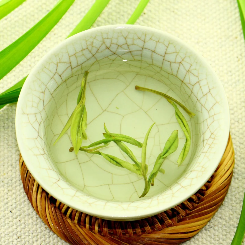 2021 Green Tea 250-carat Chain-sealed Pocket for Anji White Tea Chinese Organic Health Tea