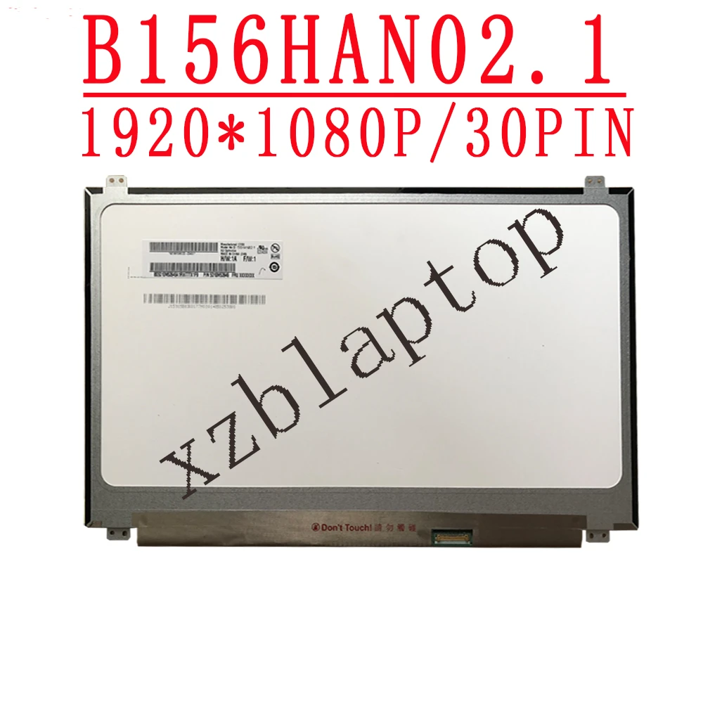 B156HAN02.1 15.6 "1920*1080 IPS LED ekran Matrix dizüstü 15.6" mat  1920X1080 FHD 30Pin eDP LCD ekran P/N 5D10M53949|Dizüstü Bilgisayar LCD  Ekran| - AliExpress