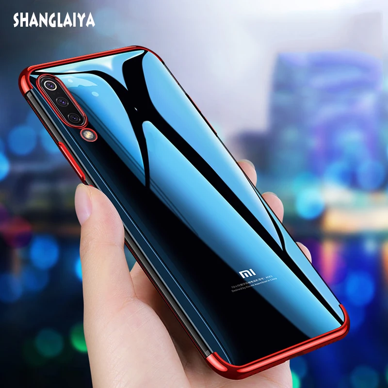 Для Xiaomi mi 9 чехол прозрачное покрытие Мягкая силиконовая задняя крышка на SE 8 Lite