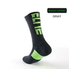 Men's Elite Sports Socks Basketball Anti-slip Thickened Terry Damping Anti-shock Socks Personal Letters Knitting Socks ► Photo 2/6