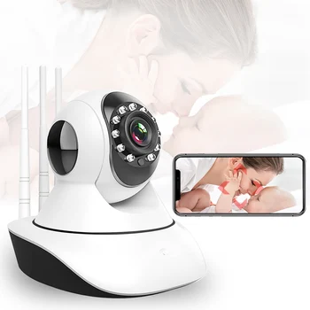 

1080P WiFi Baby Monitor with Camera 2MP FHD Night Vision Two Way Audio Motion Detection Baby Sleeping Nanny Babyphone Camera