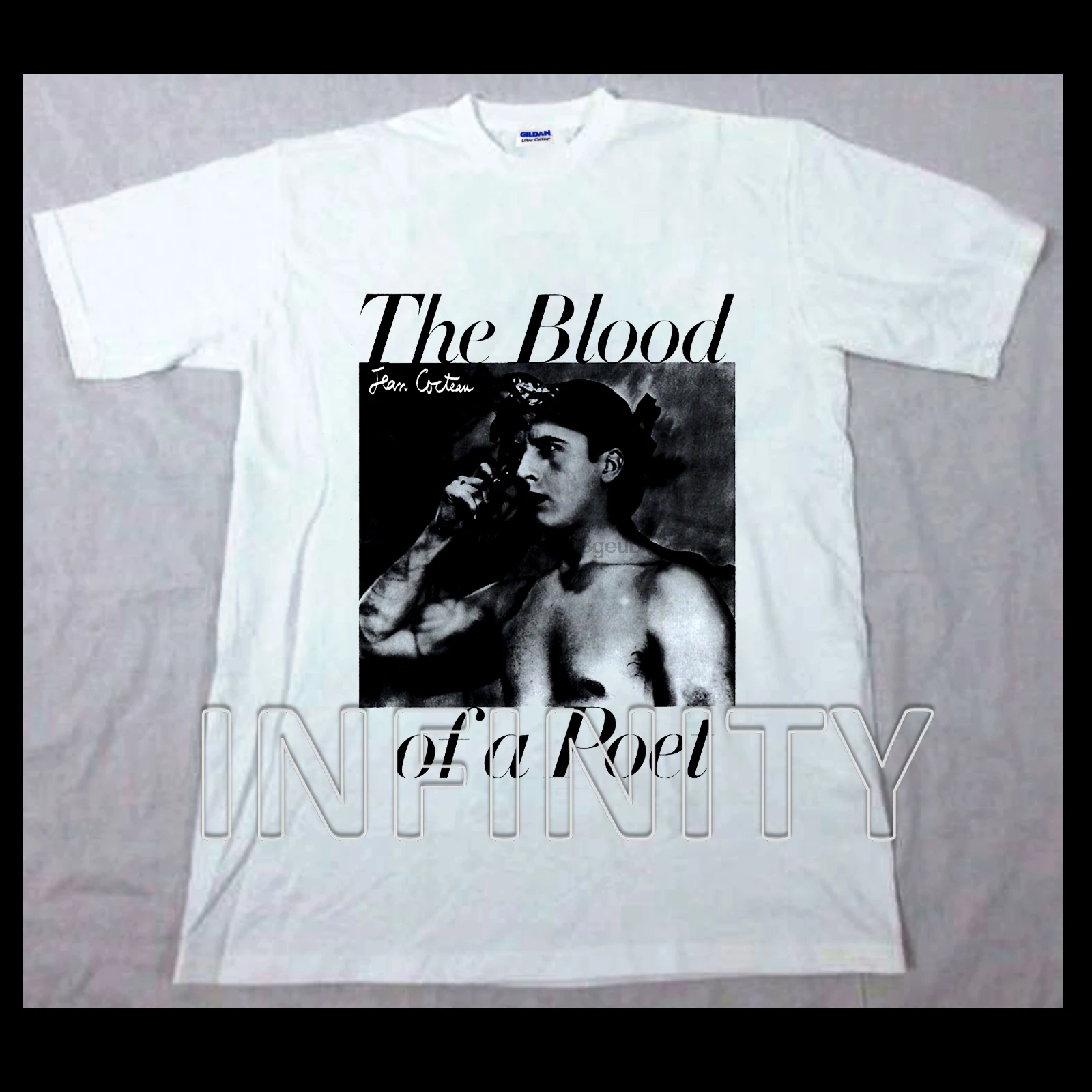 Винтажный S XXL с надписью &quotThe Blood Of A Poet&quot Jean Cocteau reprint| |