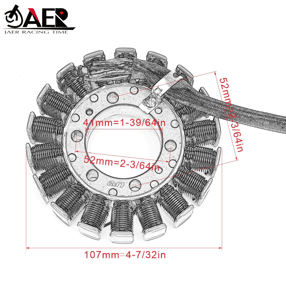 JAER Motorcycle Magneto Stator Coil for Honda CBR600 F4 1999-2000 High Quality 31120-MBW-611