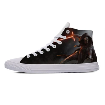 

2019 Hot Cool Fashion Summer Casual Shoes Handiness Breathable Sneakers 3D Print Science Fiction Movie For Men Women Star Wars