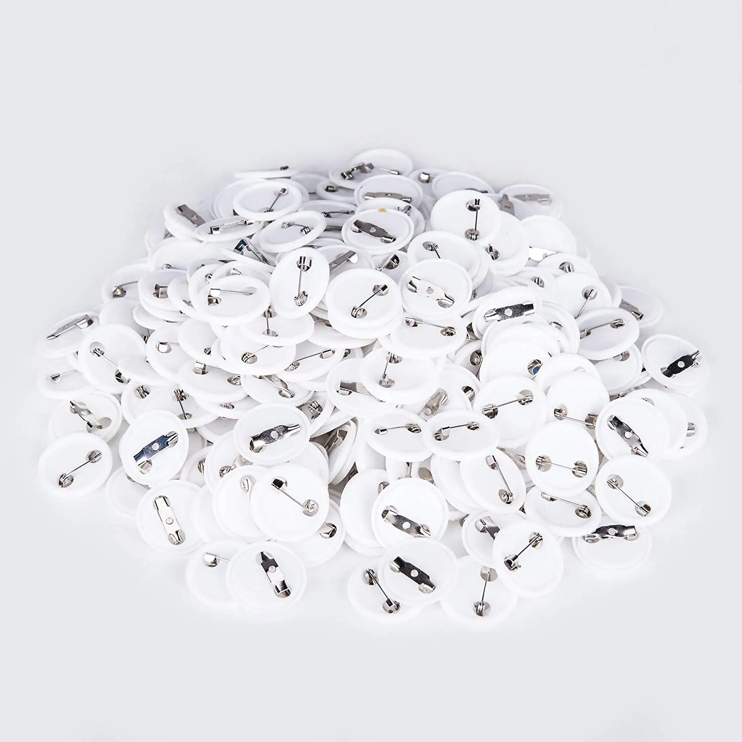 100 комплектов 25 32 44 58 75 мм DIY Кнопка брелок значок части для Pin Maker бейдж машина ручной работы Needwork материал аксессуары