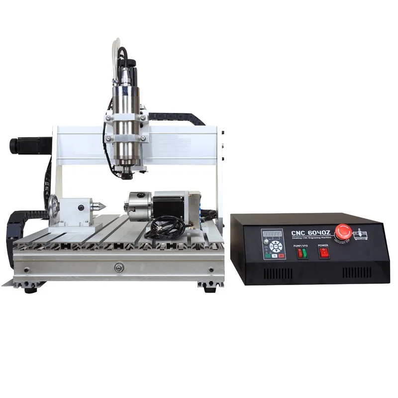 CNC 6040z 2.2KW 4 оси маршрутизатор металл USB фрезерный гравер машина резец древесины
