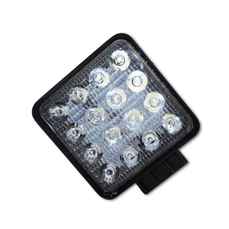 48W 6000K прожектор 16LED рабочий свет внедорожная Автомобильная лодка прожекторная фара для грузовиков