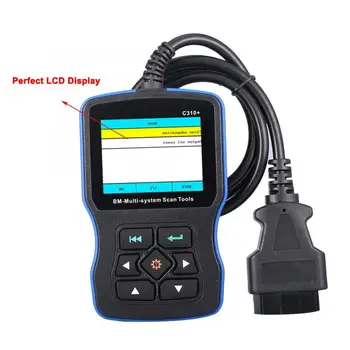 

Creator C310 + Airbag/ABS/SRS Diagnostic Tool for Code Reader Engine Oil Reset Adapter Auto Diagnostic Tool automotive