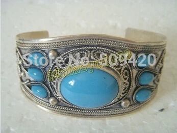 free shipping &gt&gt&gt&gt&gtChina Tibet Silver turquoise bracelet | Украшения и аксессуары