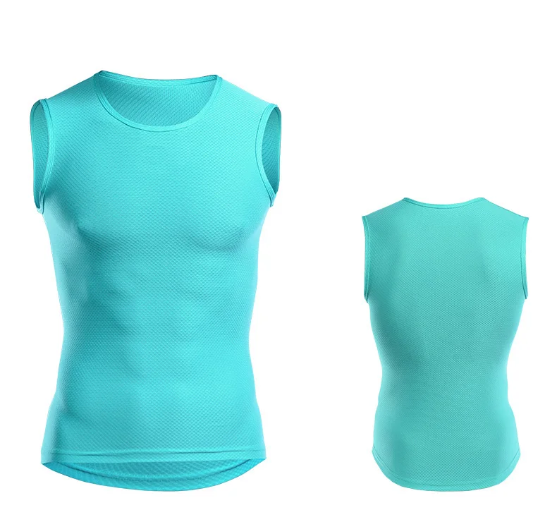 Loss promotion Top quality 2018 NEW Team Pro Cycling Base Layers Mesh mtb Cycling Underwear Vest Bike Sleeveless Shirt Jersey