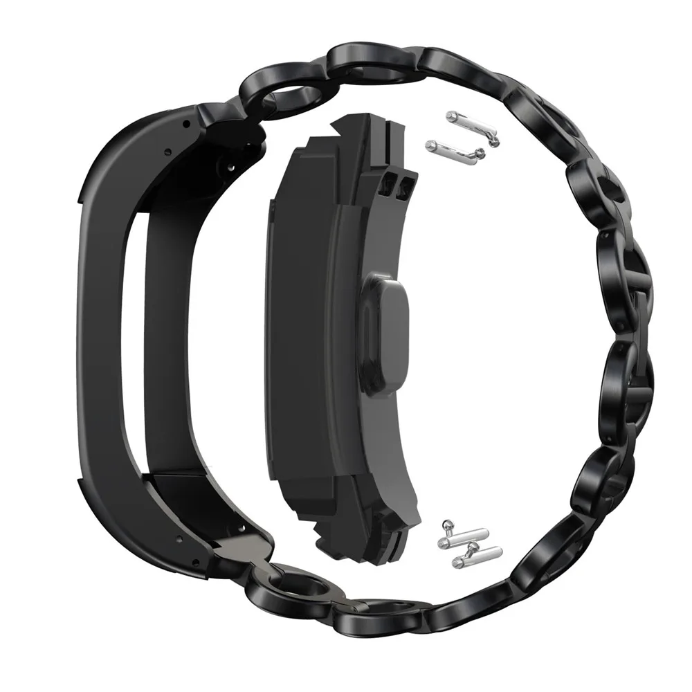 20 мм Нержавеющая сталь ремешок для часов для часы Garmin vivosmart HR+/подход X10/подход X40 часы Браслет Ремни