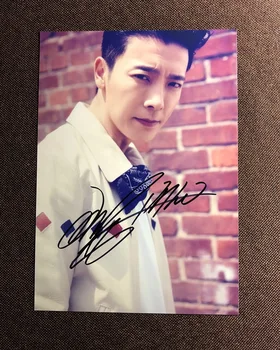 

SJ SuperJunior Super Junior Lee Dong Hae autographed photo TIME SLIP 5*7 1119P5