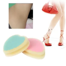 1 шт. губка для удаления волос средство для безболезненного удаления волос 3 формы волшебная губка для депиляции мягкая подушечка эффективное удаление волос Прямая поставка