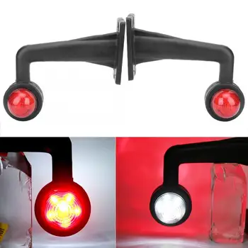 

2pcs 12LED Big Elbow Stalk Light Vehicle Side Elbow Marker Light Lamp Outline Trailer Truck IP65 12V HL-Q-016-G