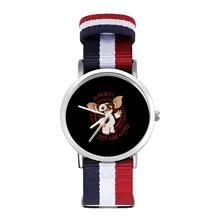Gizmo reloj de cuarzo Gremlin para hombre, cronógrafo de pulsera, a la moda, Unisex, para oficina