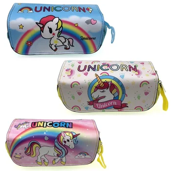 

Cartoon School Supplies Pencil Case School Pencilcase Cute Unicorn Kawaii Bag Office Stationery