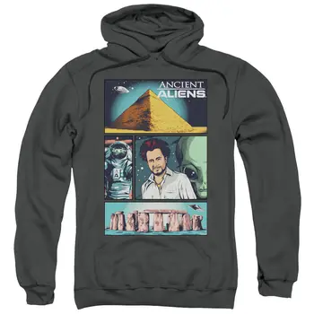 

Ancient Aliens TV Show ALIENS COMIC PAGE Licensed Sweatshirt Hoodie