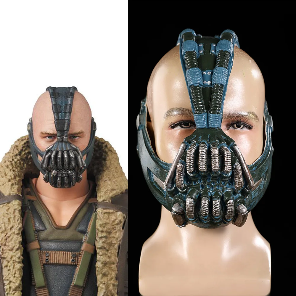 Bane Latex Mask Batman Dark Night Rises Halloween Costume Cosplay Fancy Dress