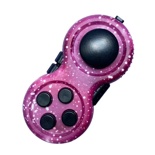 Fidget Toy Rainbow Handle Fidget Toy Classic Controller Game Pad Fidget Focus Toy ADHD Anxiety and Stress Relief 14