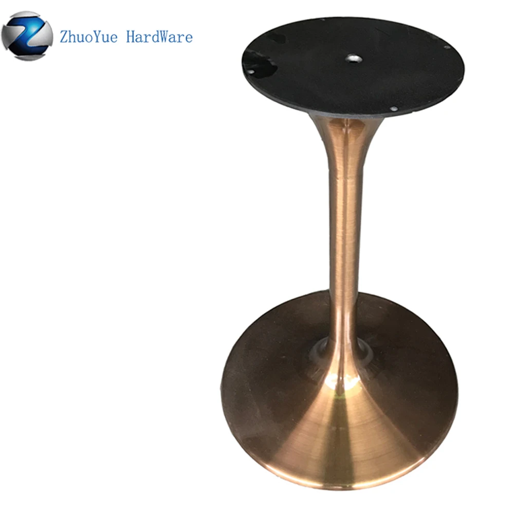 Antique Style Cast Wrought Iron Table Legs Brushed Bronze Round Tulip Table Base For Eero Saarinen Marble Tulip Dining Table Furniture Legs Aliexpress
