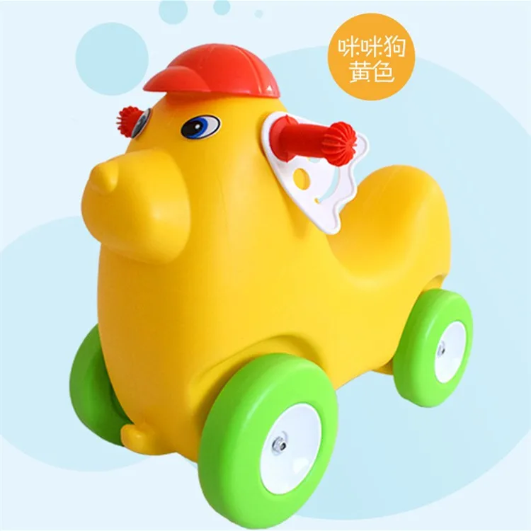 

Kindergarten Slides Children's Yo-yo Mimi Dog Multi-color Rocking Horse Scooter Walker Animal Car Swing Chair