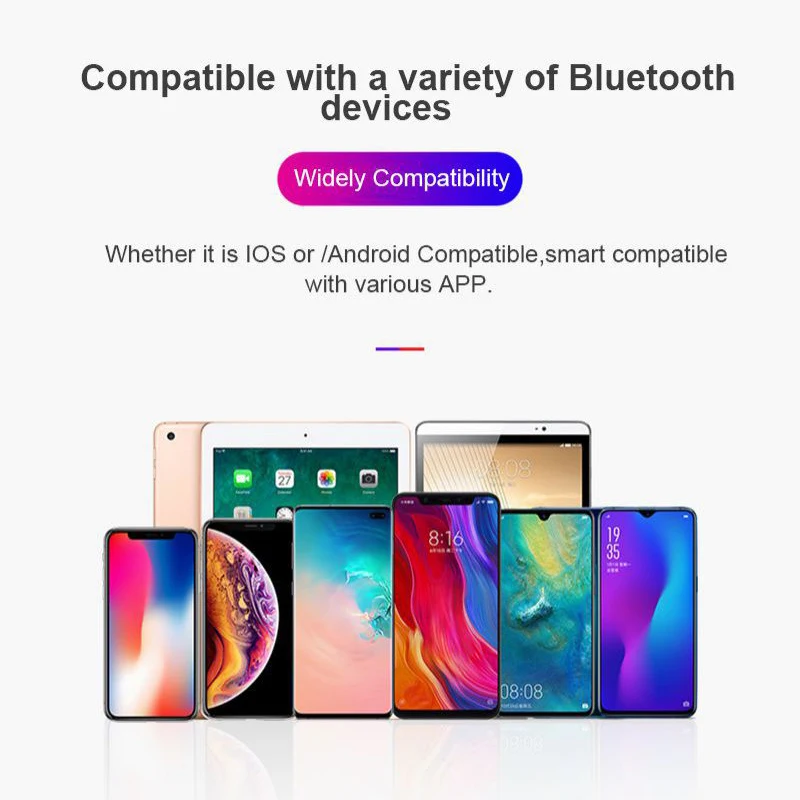 Для TWS V5.0 bluetooth-гарнитура беспроводные наушники для Android мобильного телефона планшета ПК бега спорта
