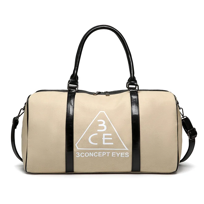 Холщовая дорожная сумка Modoker спортивная для мужчин и женщин большой чемодан на