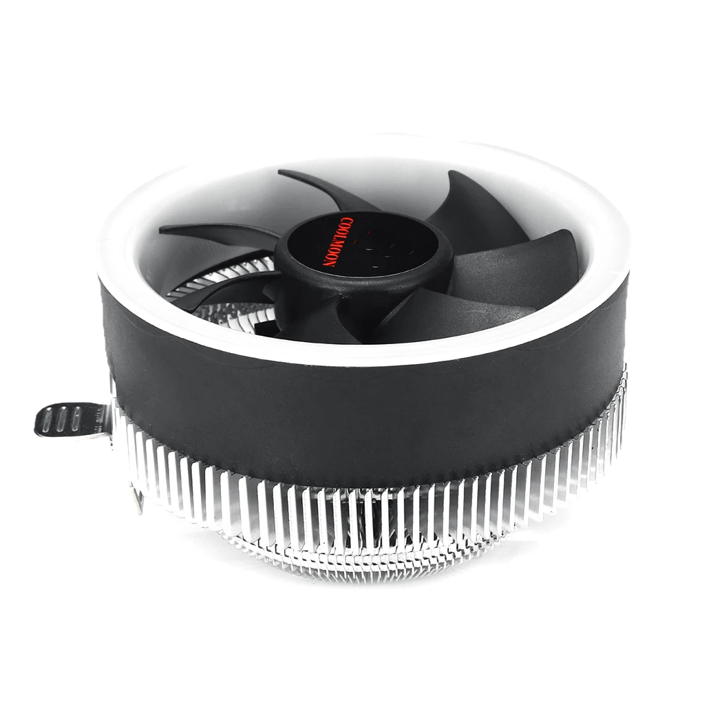 Замена для AMD AM2+/AM3/AM3+ светодиодный вентилятор охлаждения процессора бесшумный процессор синий светильник кулер вентилятор Радиатор светодиодный радиатор