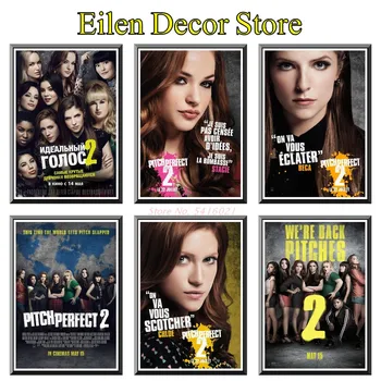 

Pitch Perfect 2 Movie Poster Wall Decoration Poster Art Prints Retro Movie Wall Picture Vintage Retro Poster 42X30cm