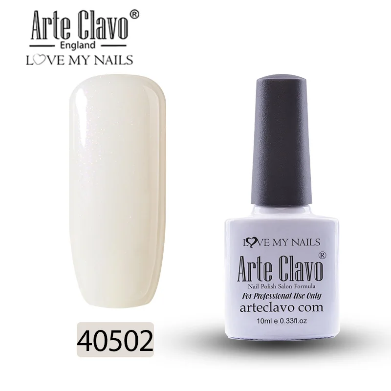 40502 Arte Clavo Гель-лак для ногтей дизайн УФ 10 пилка для ногтей длительный Гель-лак Lucky розовый цвет Гибридный гвоздь искусство - Цвет: 40502