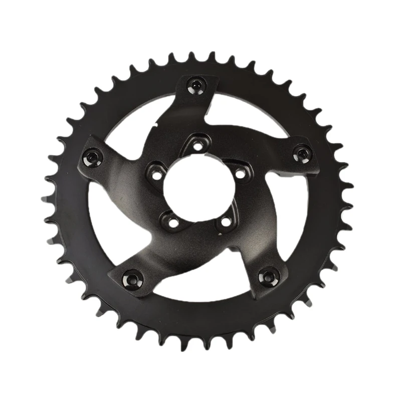 

Electric Bike Chain Wheel Replacement Chain Guard Adapter 40T Chainring Teeth for BAFANG BBSHD BBS03 Mid Drive Motor