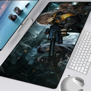 

Girls Frontline Mousepad Gaming Mouse Pad Rubber Gamer Mat big Computer Desk Keyboard Laptop Play Mats Notebook PC Accessories