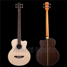 Afanti музыка ель и палисандр бас акустическая гитара с эквалайзером(ABG-115S