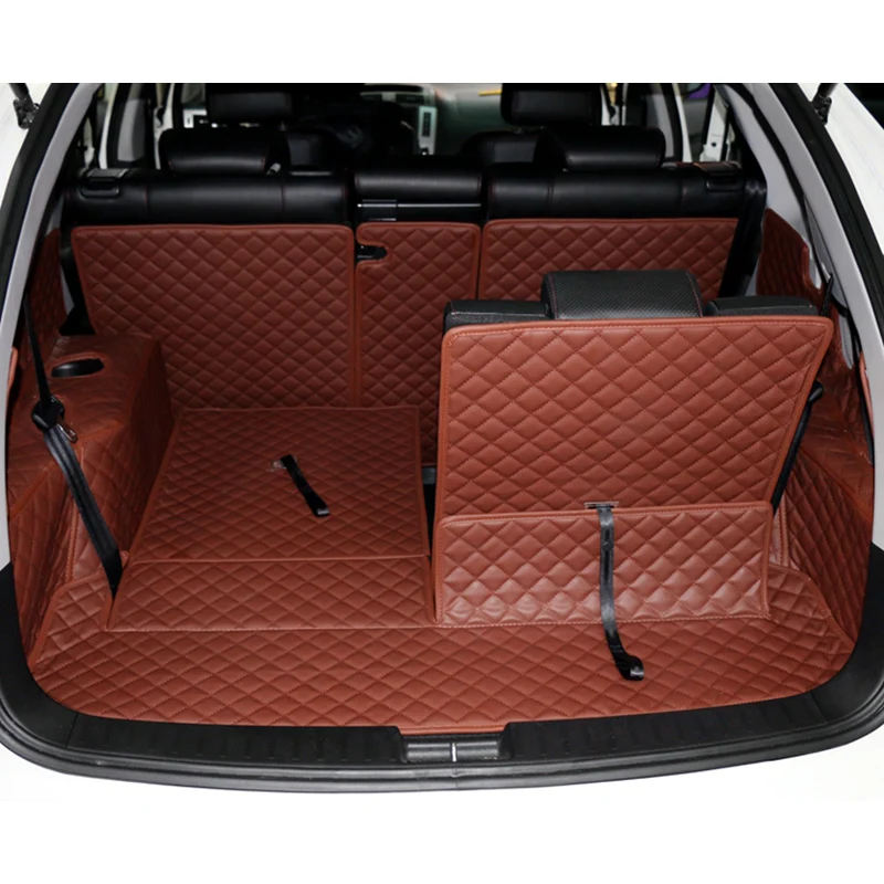 

lsrtw2017 leather car trunk mat cargo liner for byd s6 2011 2012 2013 2014 2015 2016 2017 2018 2019 accessories s7 carpet rug