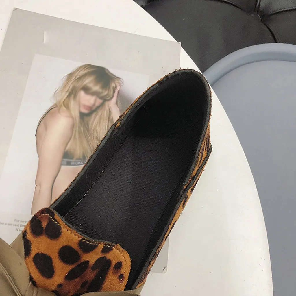 Женская обувь; женские леопардовые туфли на плоской подошве с бантом; женские повседневные офисные балетки на плоской подошве; женская обувь на плоской подошве с закрытым носком; sapato@ py