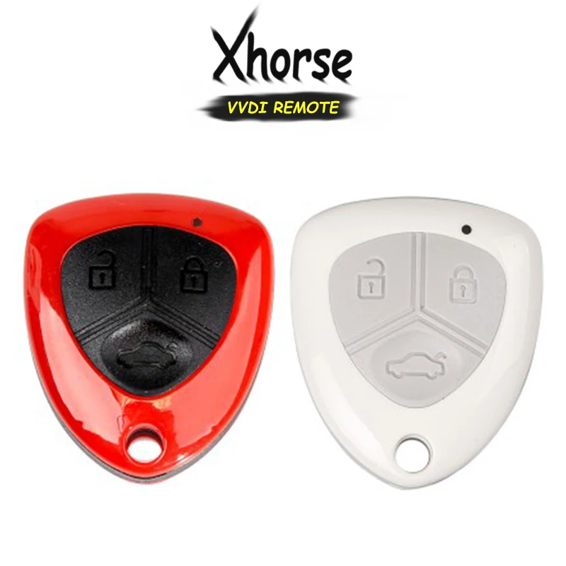 KEYECU (английская версия) XHORSE для Ferrari Тип 3 кнопки универсальный дистанционный ключ
