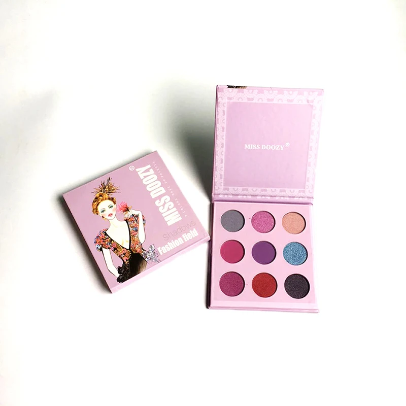 Профессиональные Тени для век 9 цветов матовые мерцающие тени для век ...